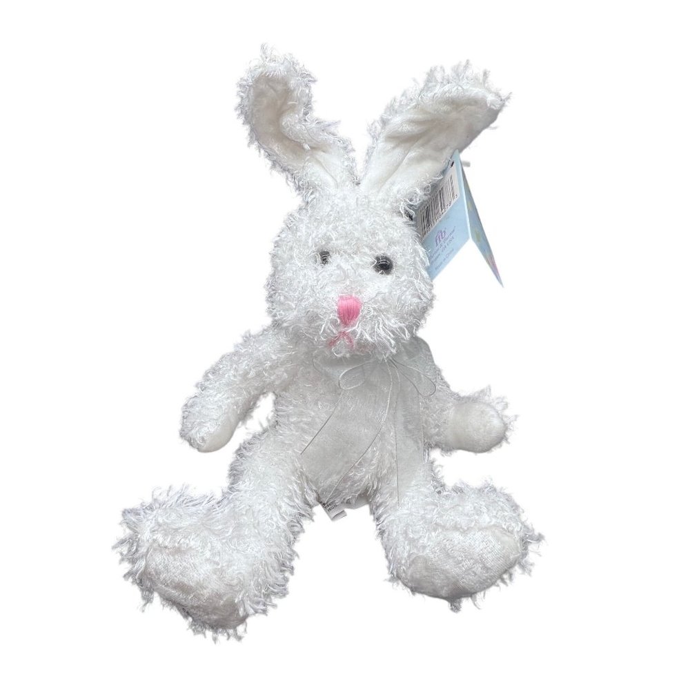 fib Burton & Burton Happy Easter white Bunny Rabbit plush